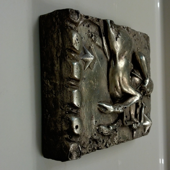 Sid Dickens Memory Block wall art SZ-12 "SAGITTARIUS"  Rare and retired. - Picture 5 of 8